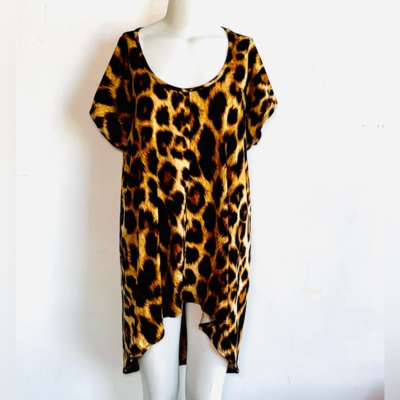 Ashley Stewart Tops - Ashley Stewart Leopard Tunic sz  2X New with Tags